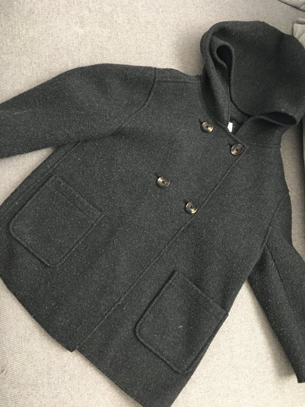 Mango Double Breasted Coat 6T